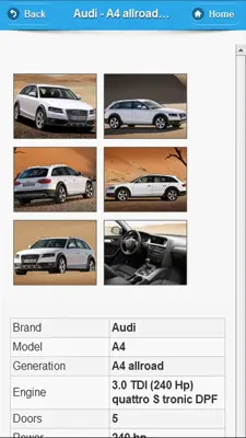 Auto Catalog android App screenshot 4