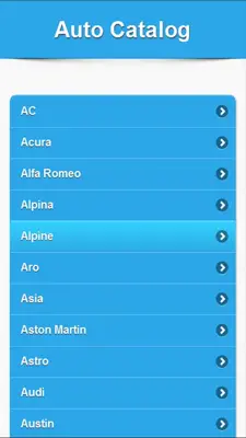 Auto Catalog android App screenshot 7